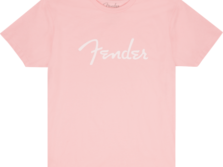 Fender Spaghetti Logo Tee - Shell Pink Supply