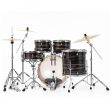 Pearl Export Metallic Amethyst Twist 5 Piece Drum Kit including Sabian SBR Cymbals (22 , 10 , 12 , 16 , 14  snare) Supply