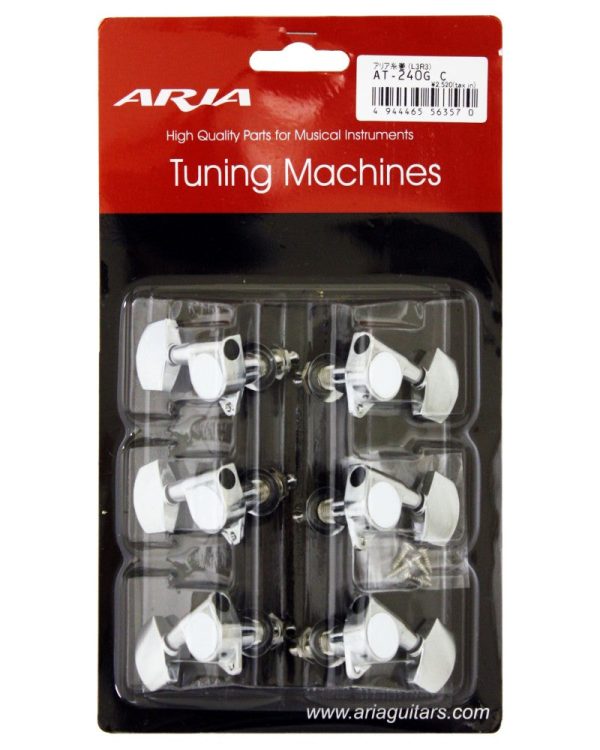 Aria Electric Guitar Machine Head Set AT-230G (L3R3) Sale