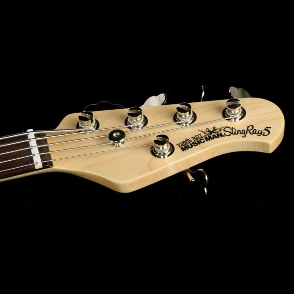 Used 2016 Ernie Ball Music Man Stingray 5 Electric Bass Guitar Tobacco Sunburst Cheap