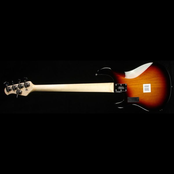 Used 2016 Ernie Ball Music Man Stingray 5 Electric Bass Guitar Tobacco Sunburst Cheap