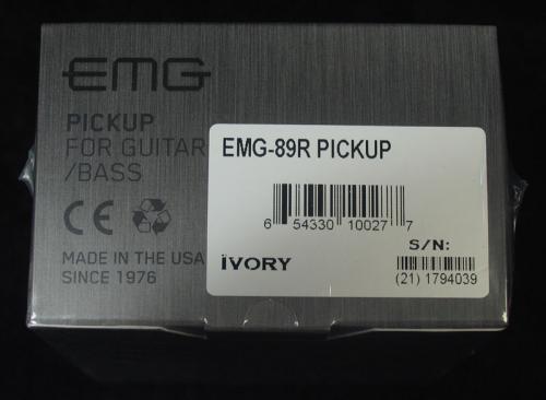 EMG 89R Reverse Wound Active Humbucker Pickup (Ivory) Sale