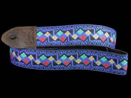 Levy s M8HTV Jacquard Weave Hootenanny Guitar Strap Online Sale