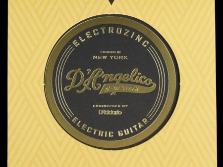 D Angelico Electrozinc Jazz Strings Electric Guitar Strings 10-47 (Wound 3rd) Hot on Sale