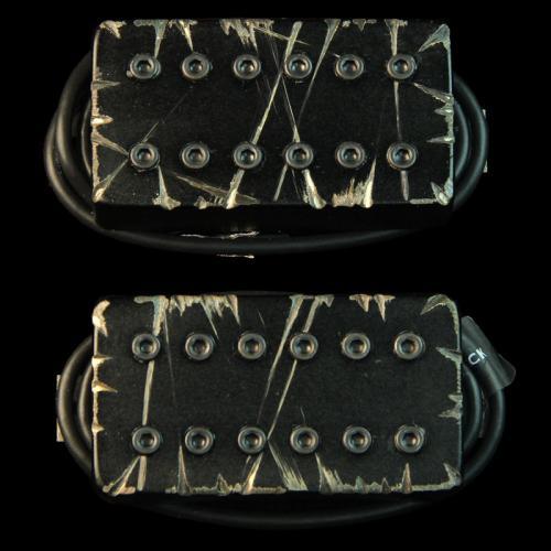 Bare Knuckle Warpig Humbucker Pickup Set (Black Battleworn) Supply