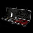 Charvel Custom Select Dinky Electric Guitar Black Red Crackle Online