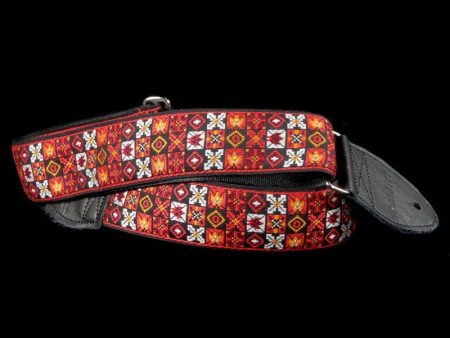 Souldier Woodstock Red Guitar Strap Supply