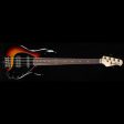 Used 2016 Ernie Ball Music Man Stingray 5 Electric Bass Guitar Tobacco Sunburst Cheap