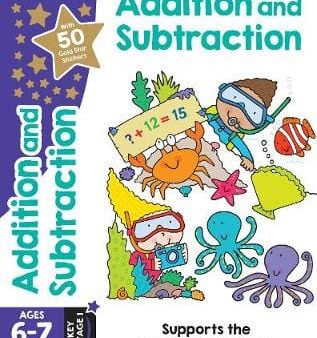 Parragon: Gold Stars Addition and Subtraction Ages 6-7 Key Stage 1 [2017] paperback Fashion