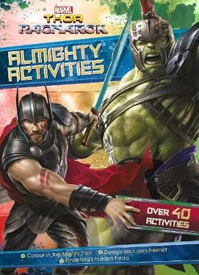 Books Ltd Parragon: Marvel Thor Ragnarok Almighty Activities [2017] paperback Sale