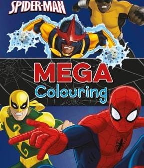 Books Ltd Parragon: Marvel Spider-Man Mega Colouring [2017] paperback For Sale