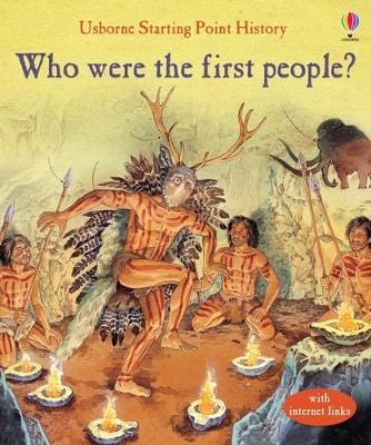 Usborne: Who Were the First People? [2016] paperback For Cheap