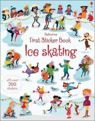 Usborne: ICE SCATING FIRST STICKER BOOK Z49 [2016] paperback Sale